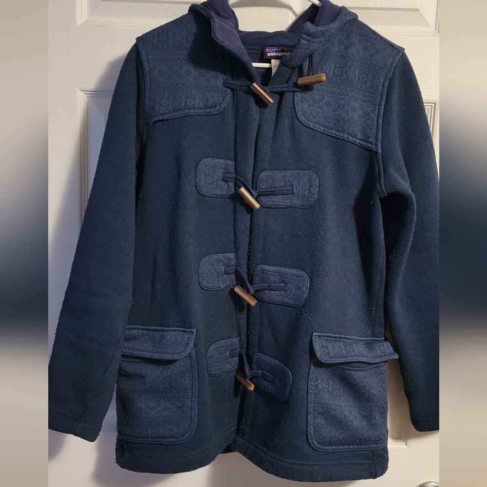 Navy Patagonia Coat Size L
